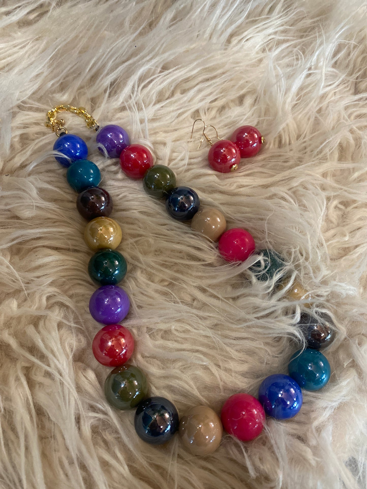 Collana Bonbon multicolor