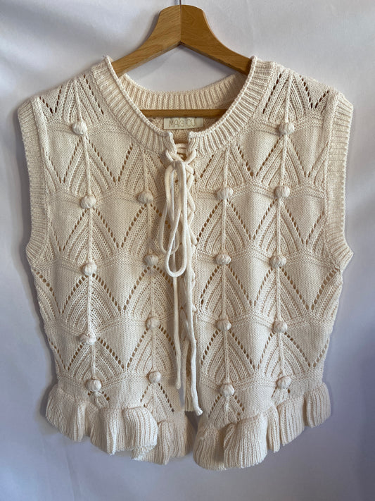 Gilet Teresa milk