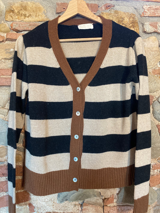 Cardigan Gully beige black