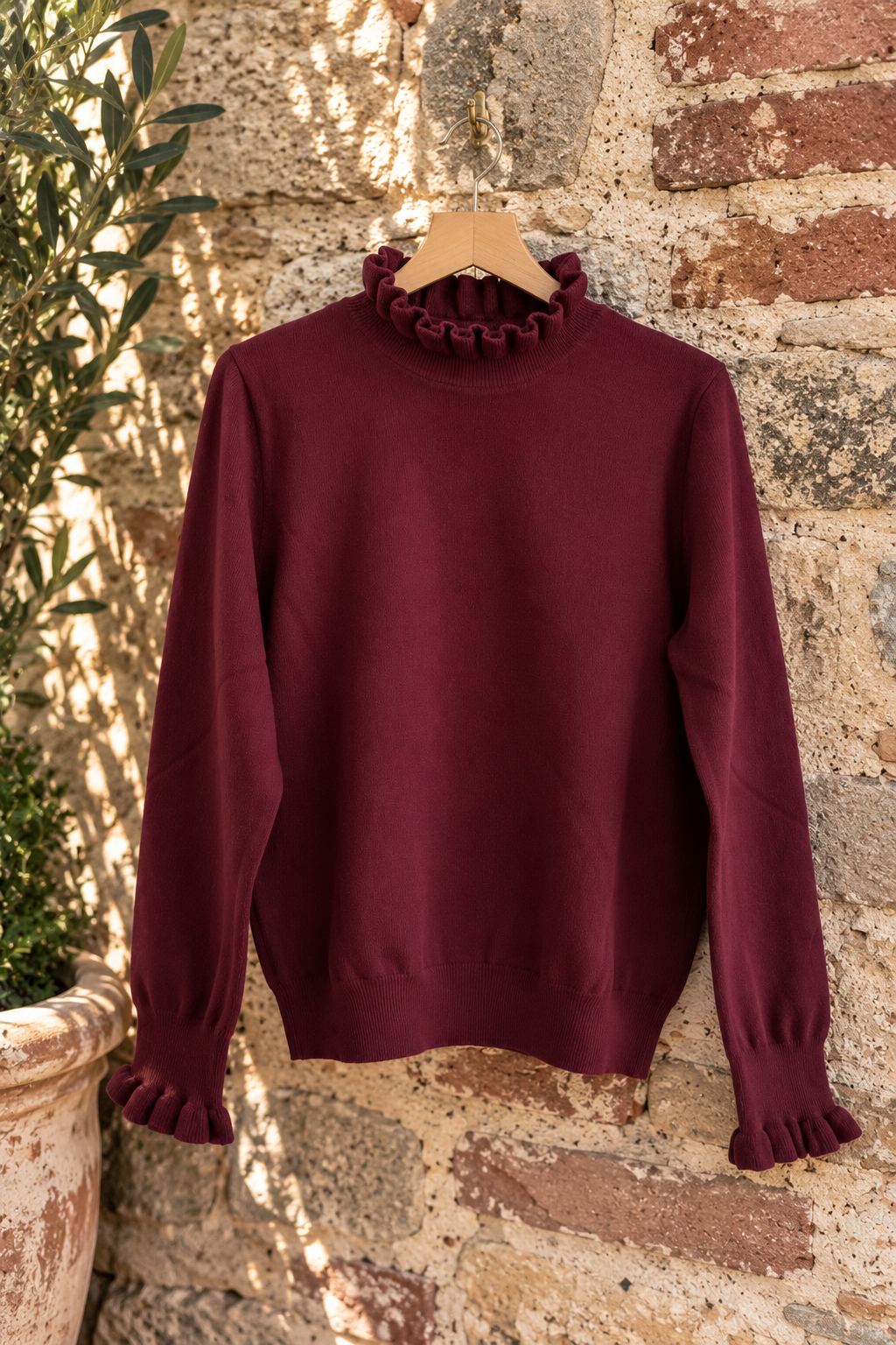 Maglioncino Mindy Burgundy