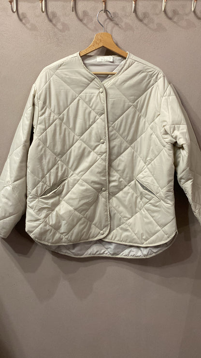 Giacca trapuntata Noè beige