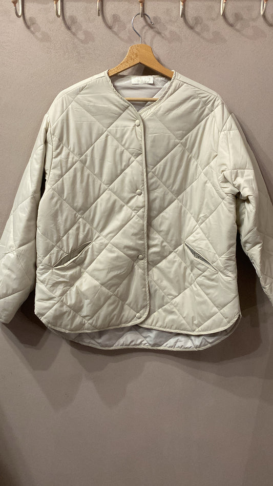 Giacca trapuntata Noè beige