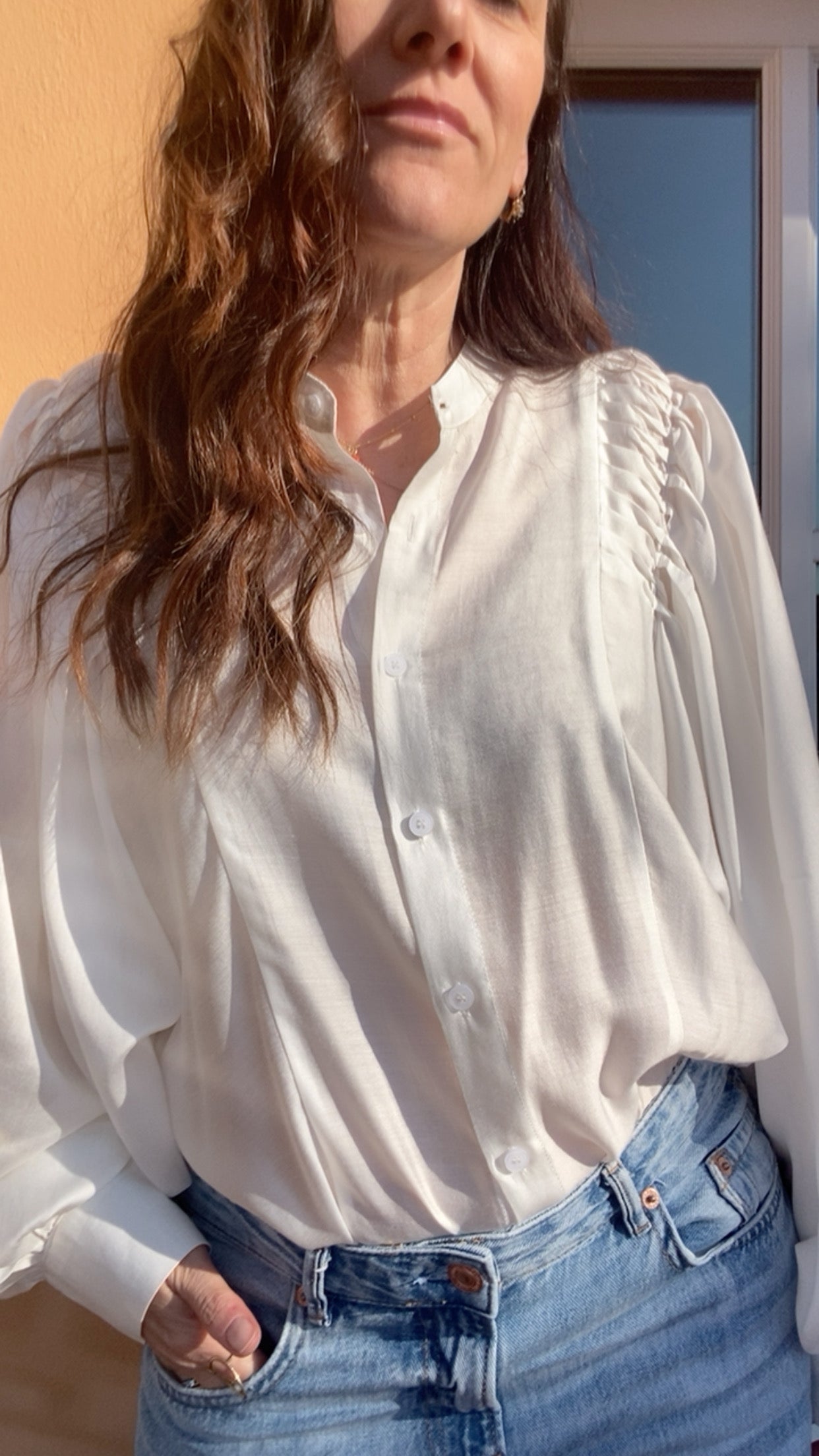 Camicia Boheme white