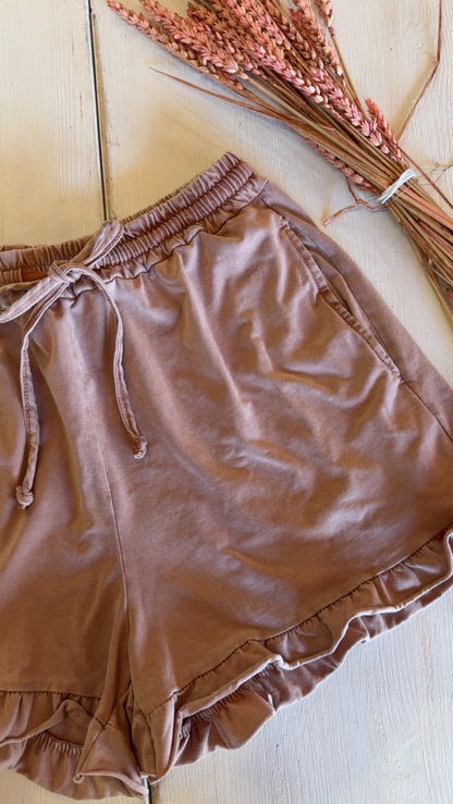 Pantaloncino Simon vintage rose delave
