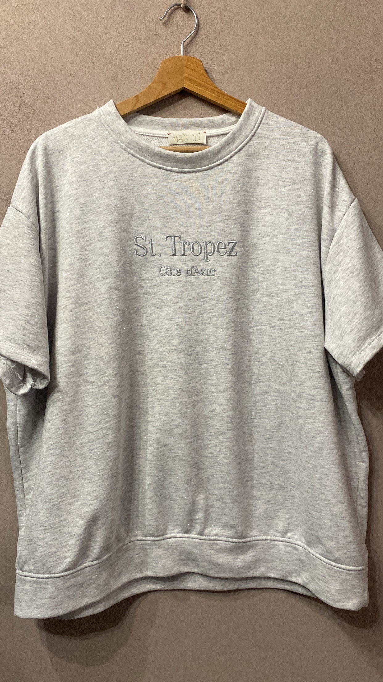 Felpa Saint Tropez grey