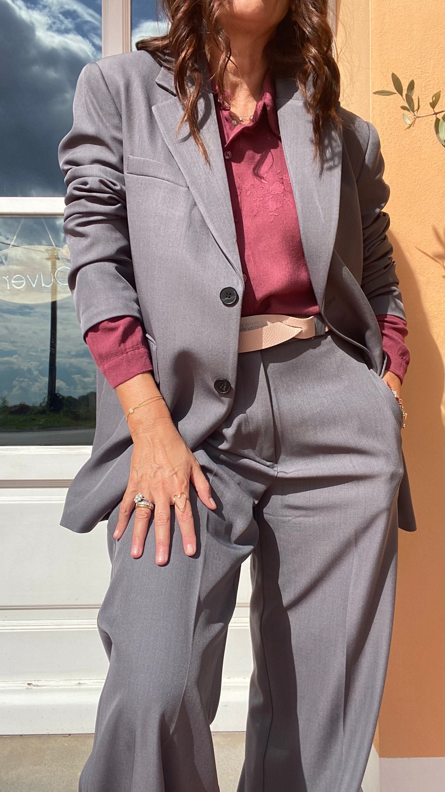 Pantalone Jane grey