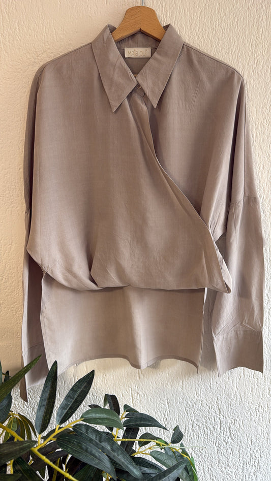 Camicia Baloon sand