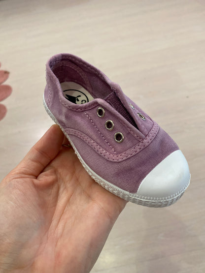 Chipie scarpe in tela colore malva delave’