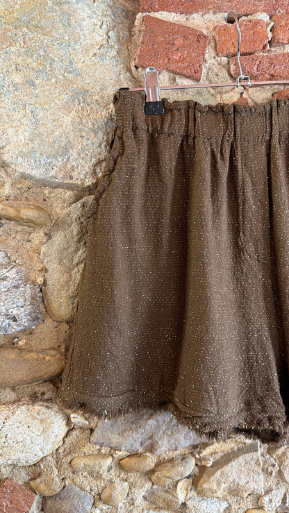 Short Deseo Glitter Choco