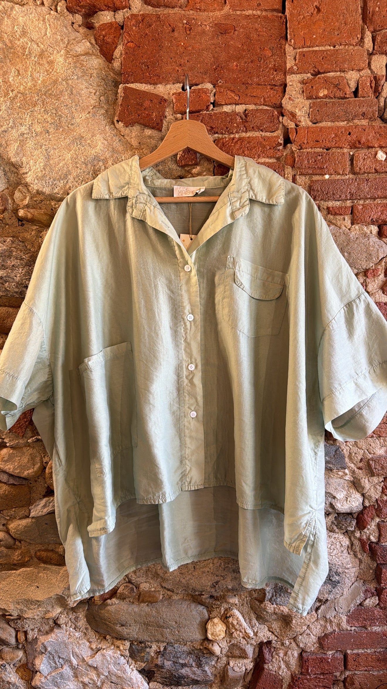 Camicia Minu’ Salvia
