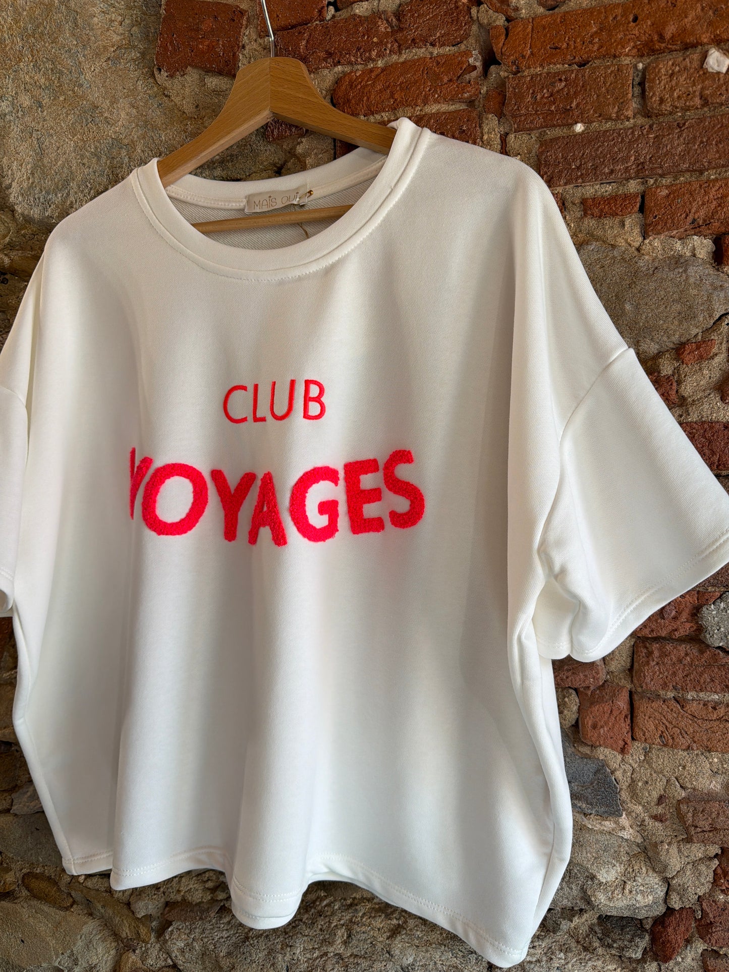 Felpa CLUB Voyages white