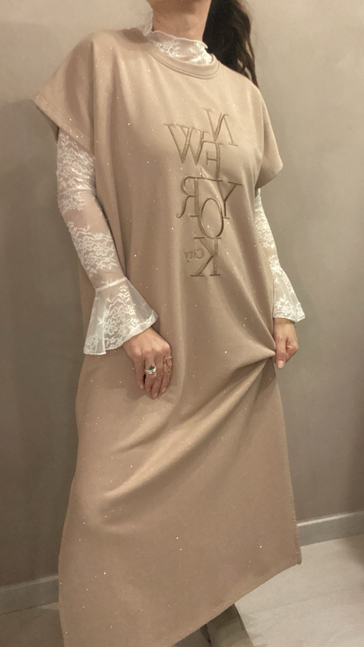 Abito New York vintage rose