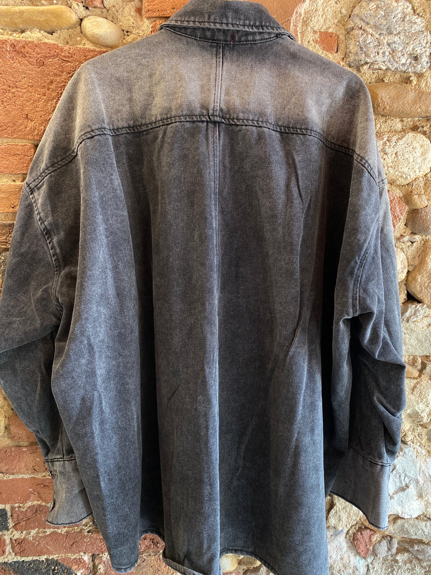 Giacca Camicia Cheyenne dark grey
