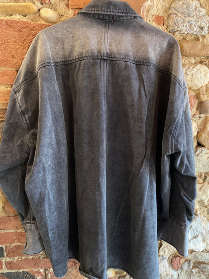 Giacca Camicia Cheyenne dark grey