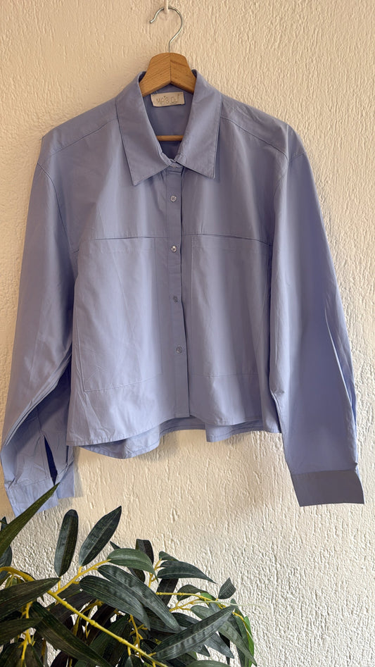 Camicia street azzurra