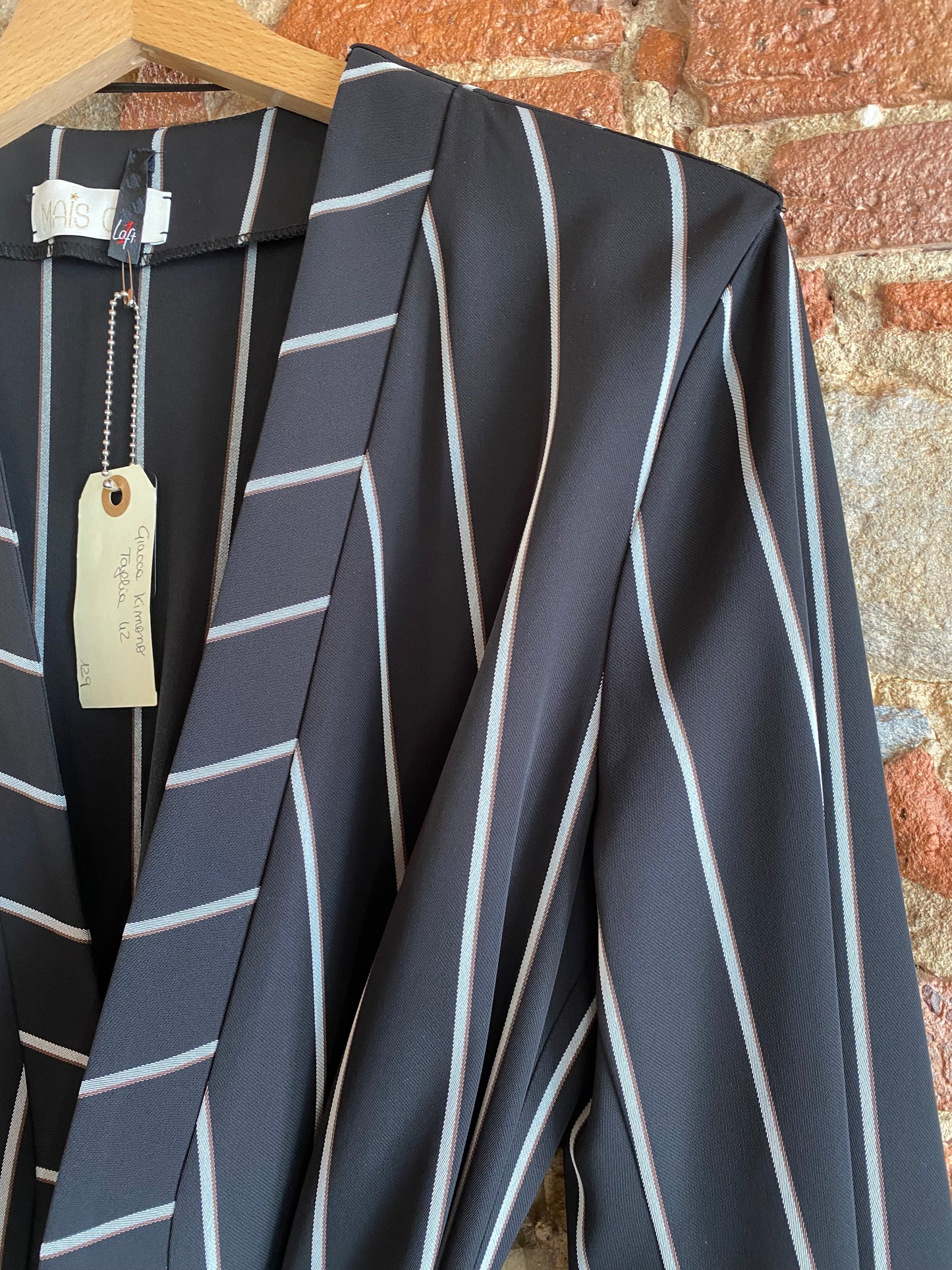 Blazer Gessy nero bianco