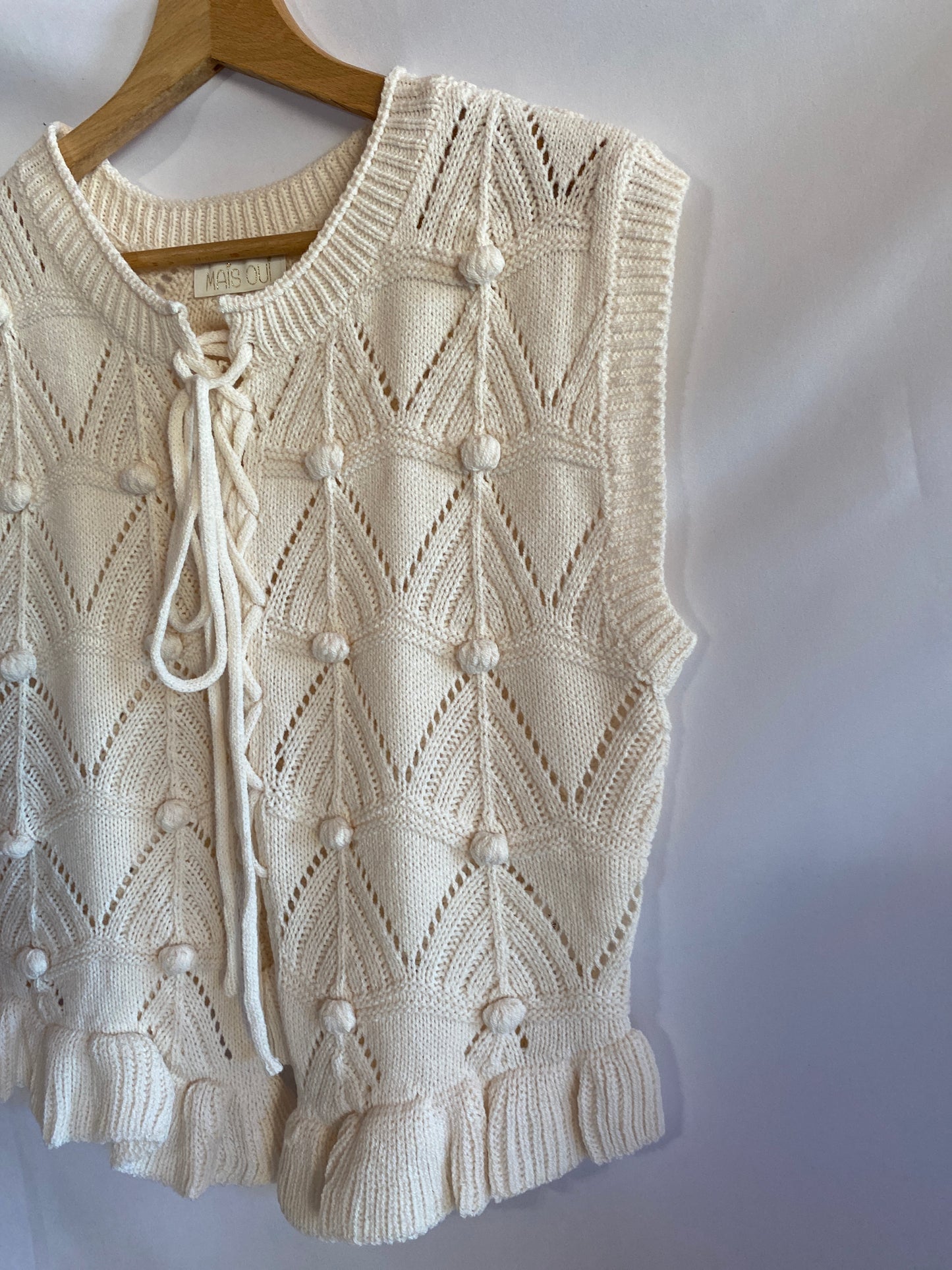 Gilet Teresa milk