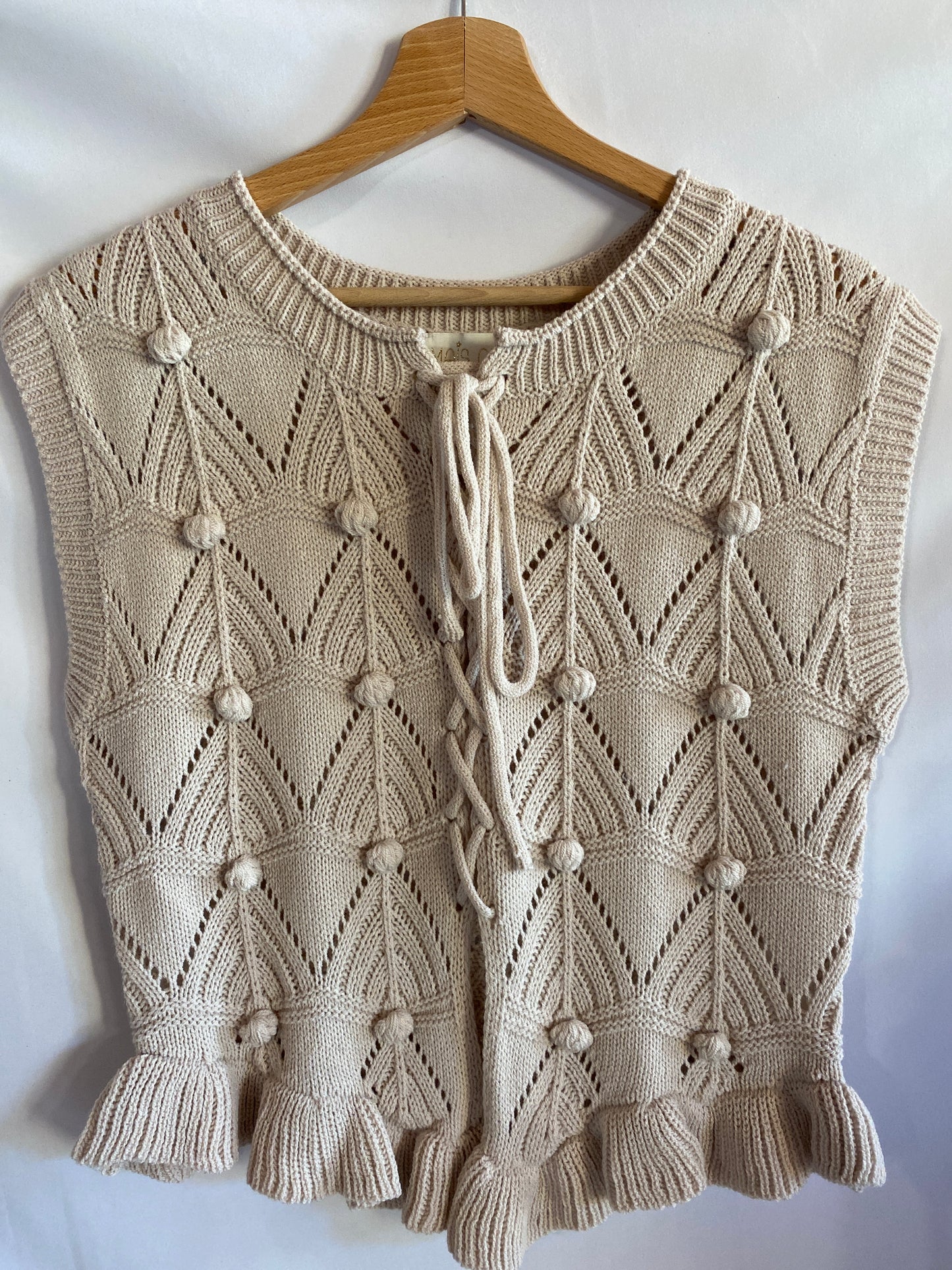 Gilet Teresa cipria