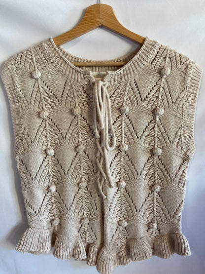 Gilet Teresa cipria