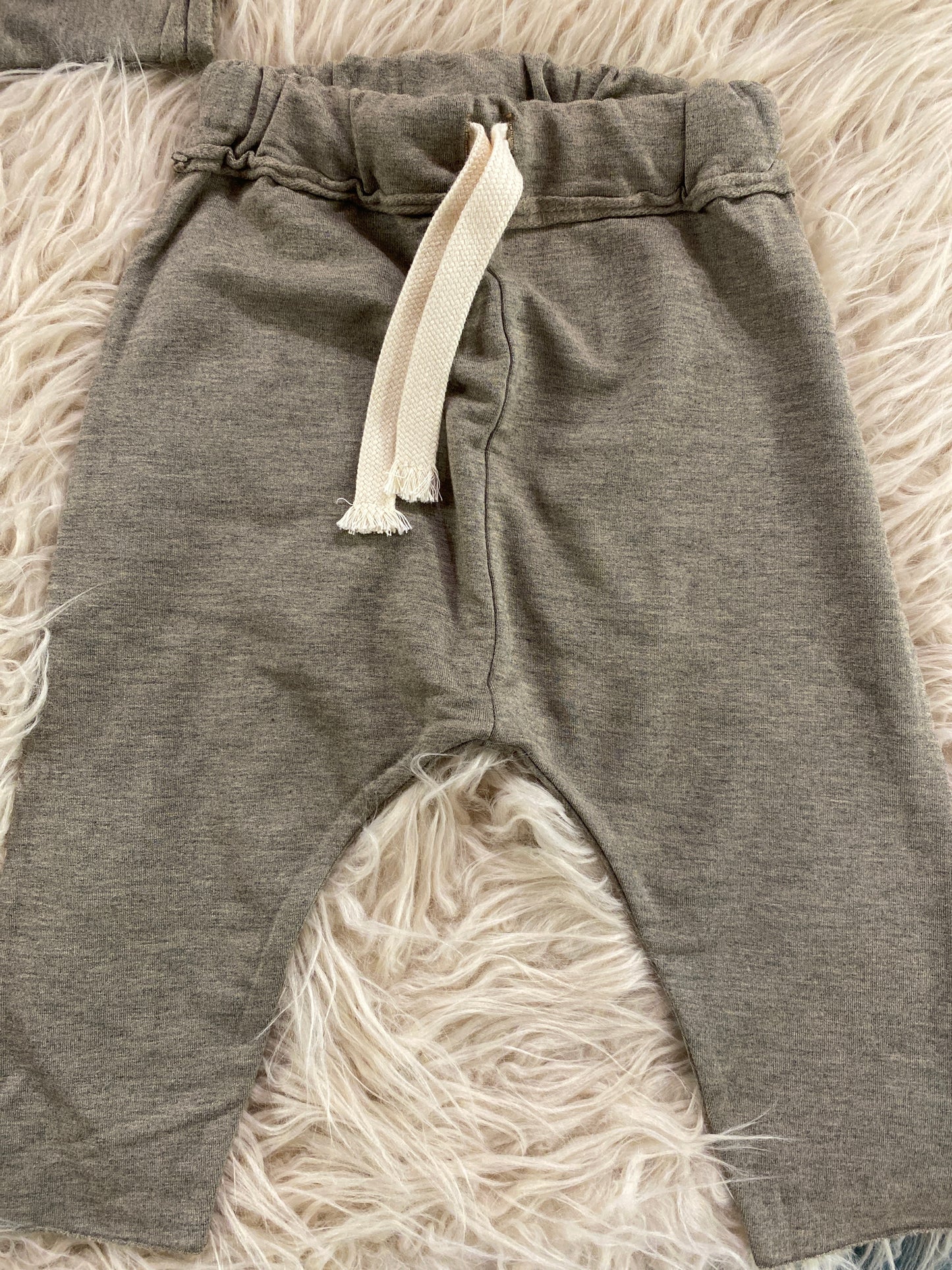 Completo cotone felpato colore taupe