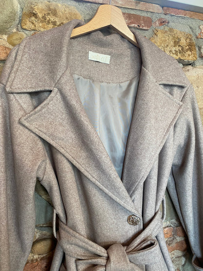 Cappotto Brigitte cipria