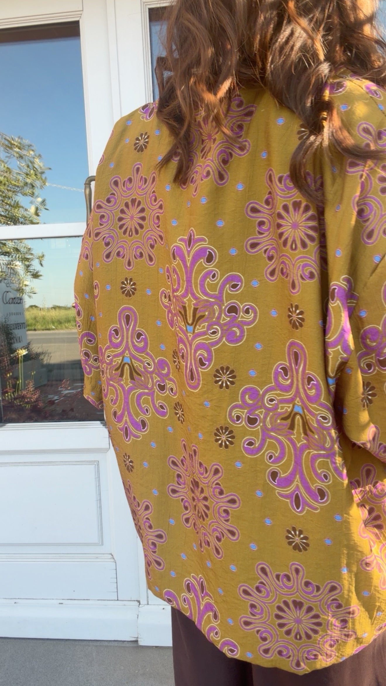 Kimono Mali Ocra