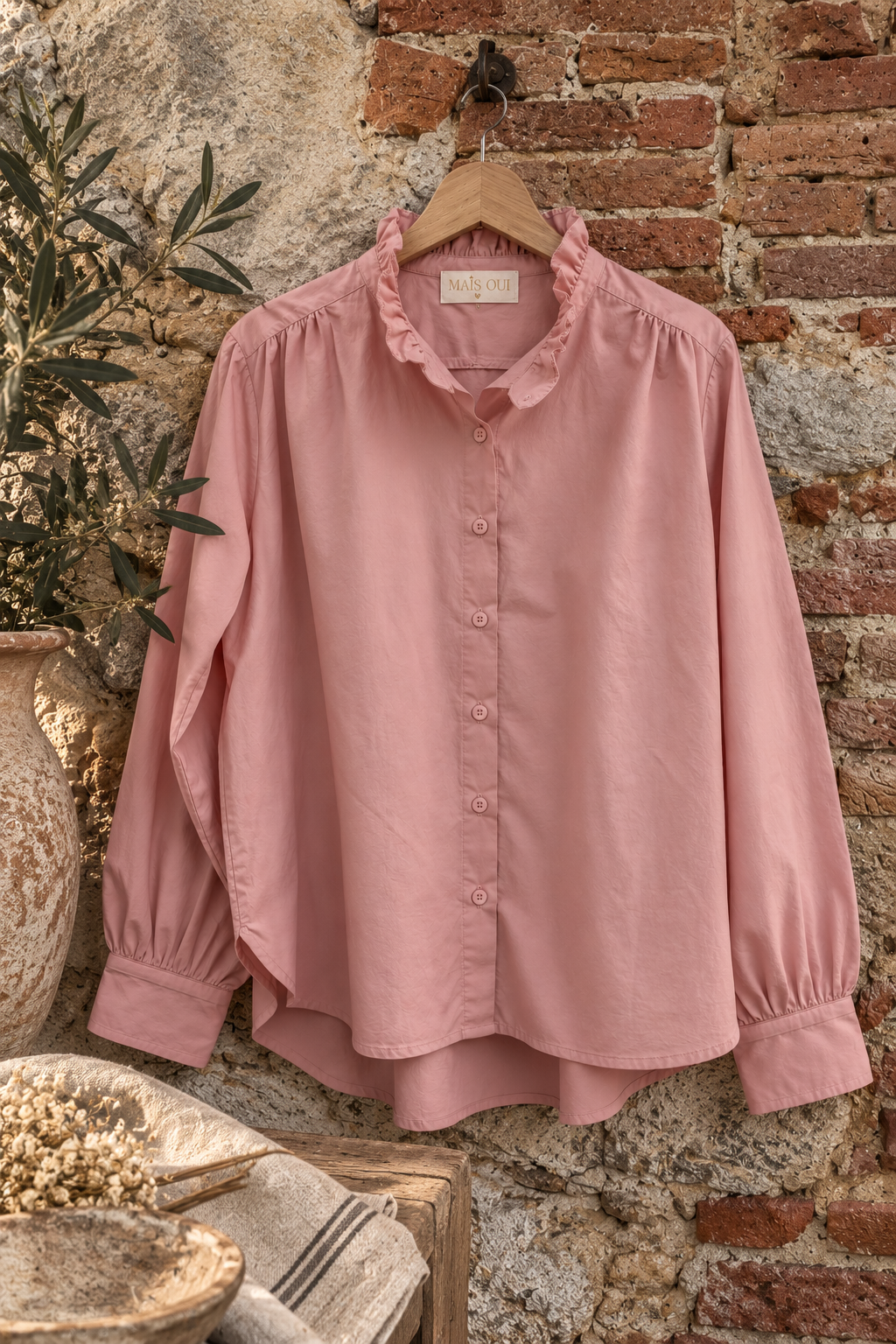 Camicia Maratea rose