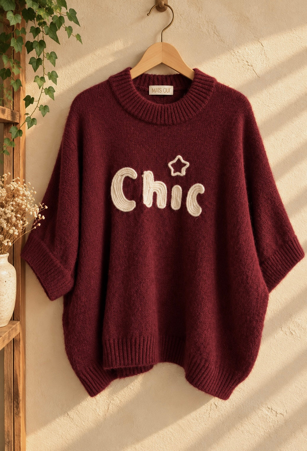 Maglia Chic Burgundy