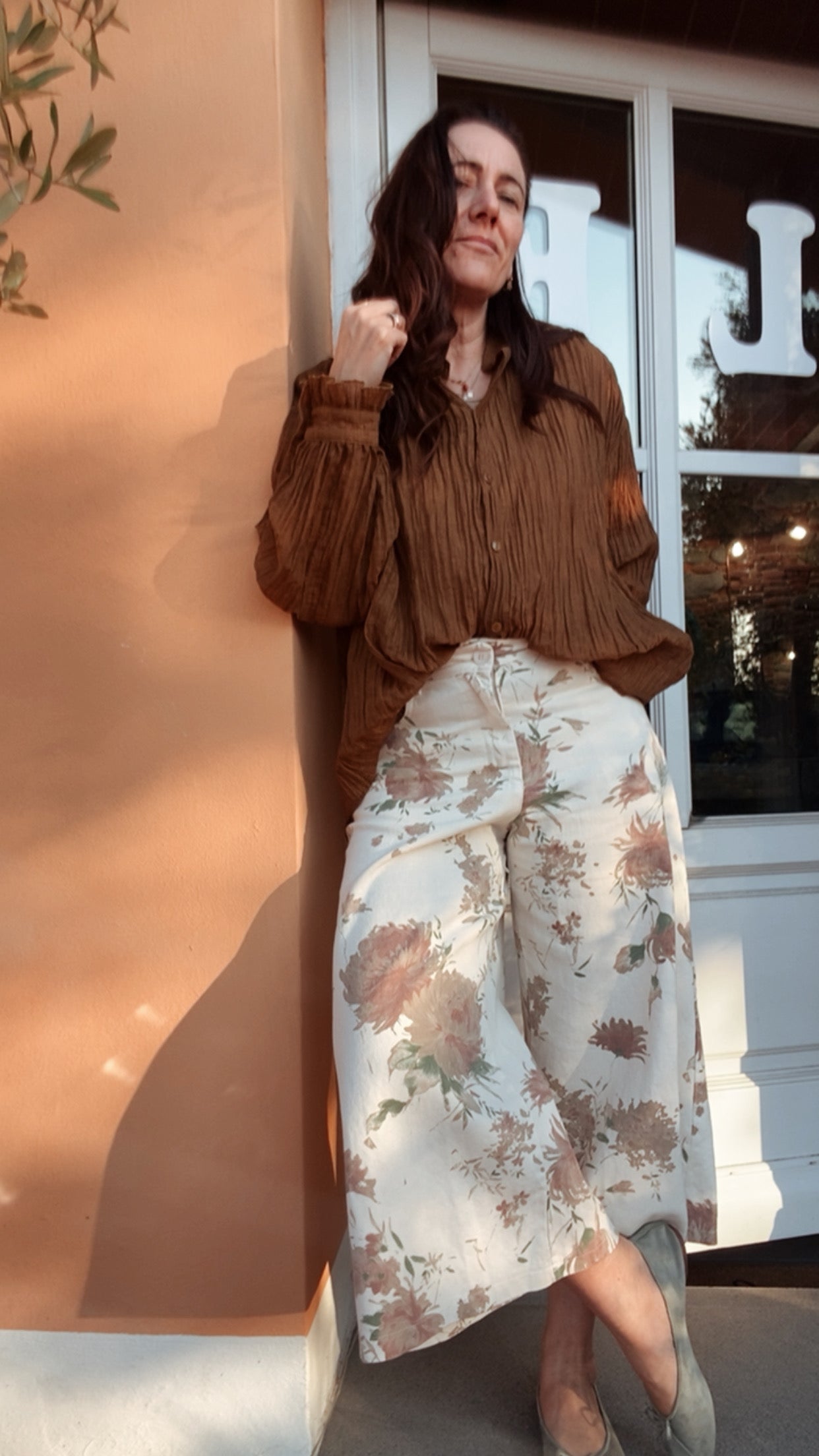 Pantalone Serafino Flower