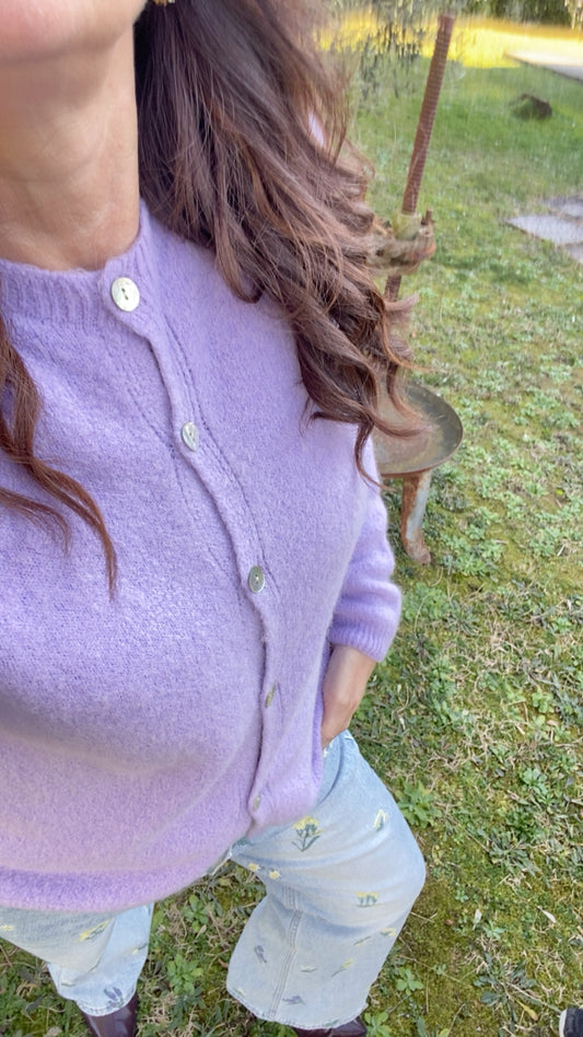 Cardigan Linette lavanda