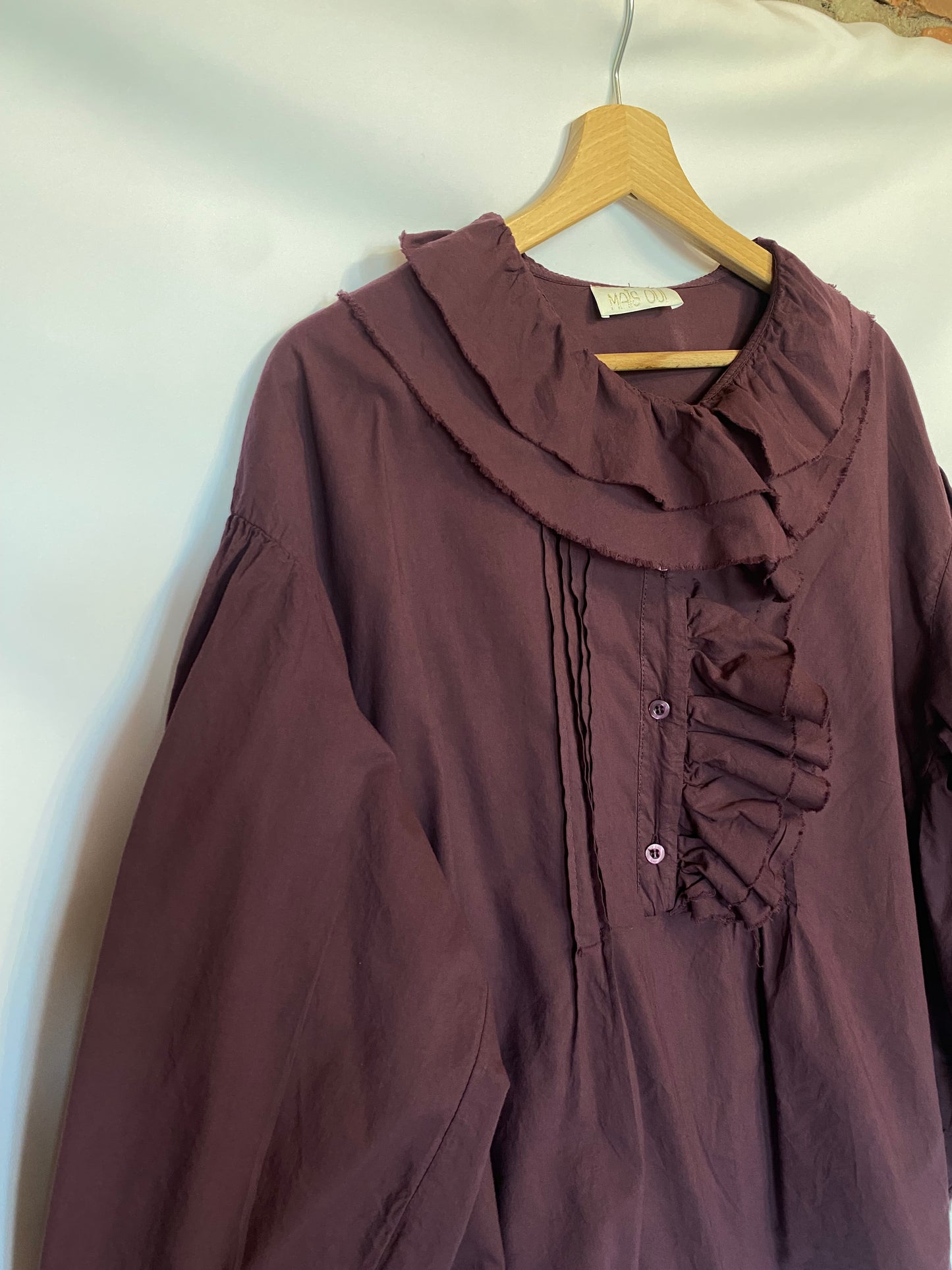 Camicia Adelina prune