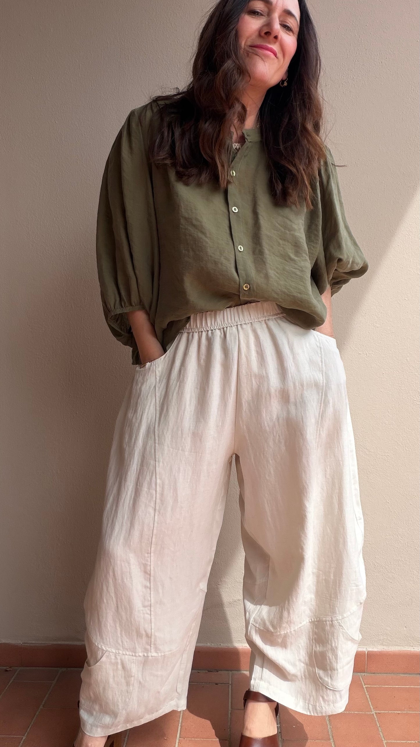 Pantalone Judy Naturale