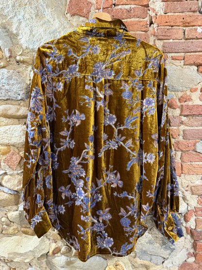 Camicia Brocante green