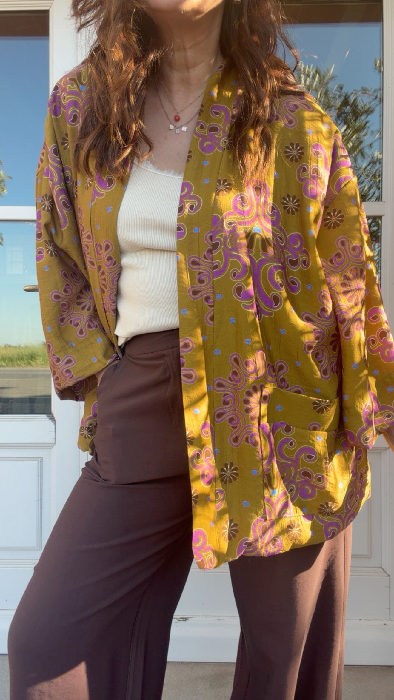 Kimono Mali Ocra