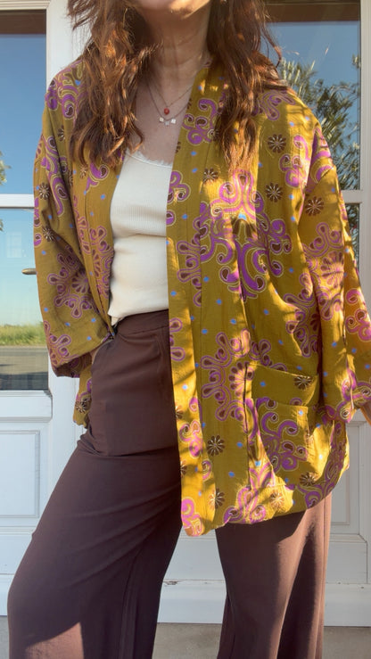 Kimono Mali Ocra