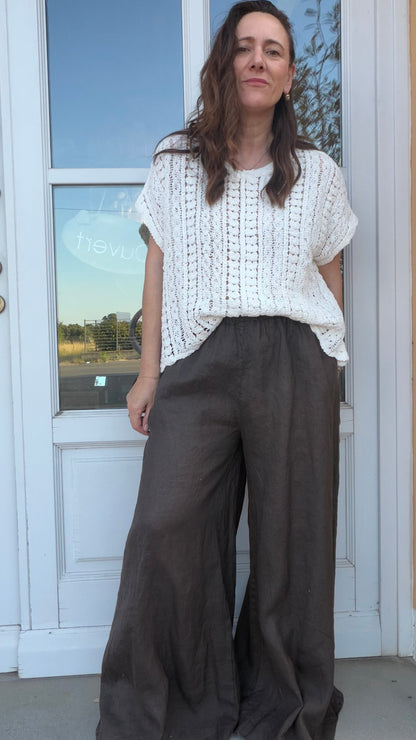 Pantalone Paloma Choco