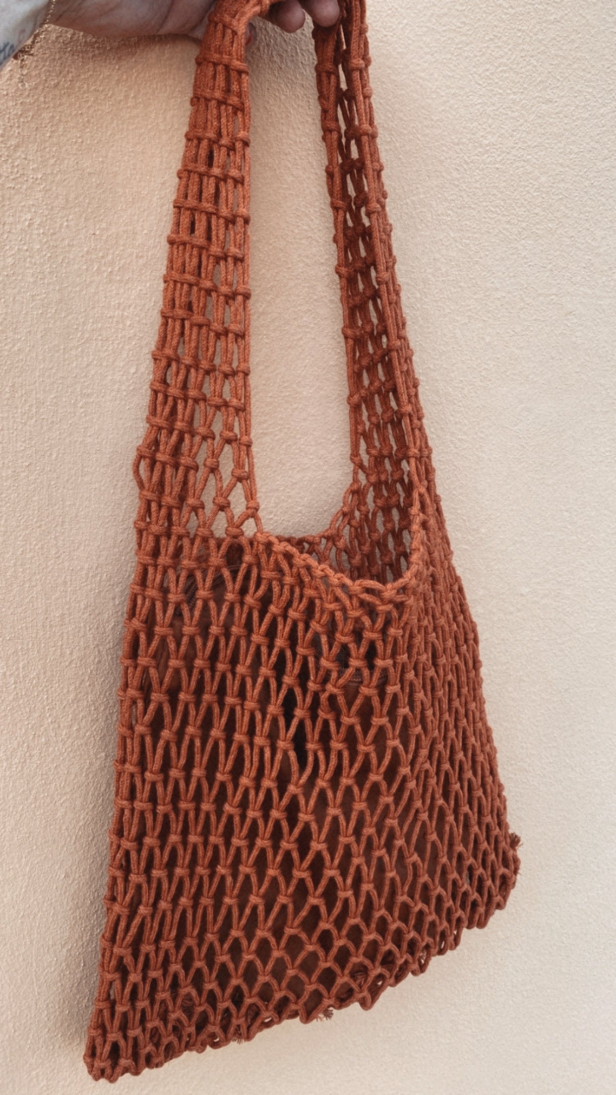 Borsa rete Isla orange