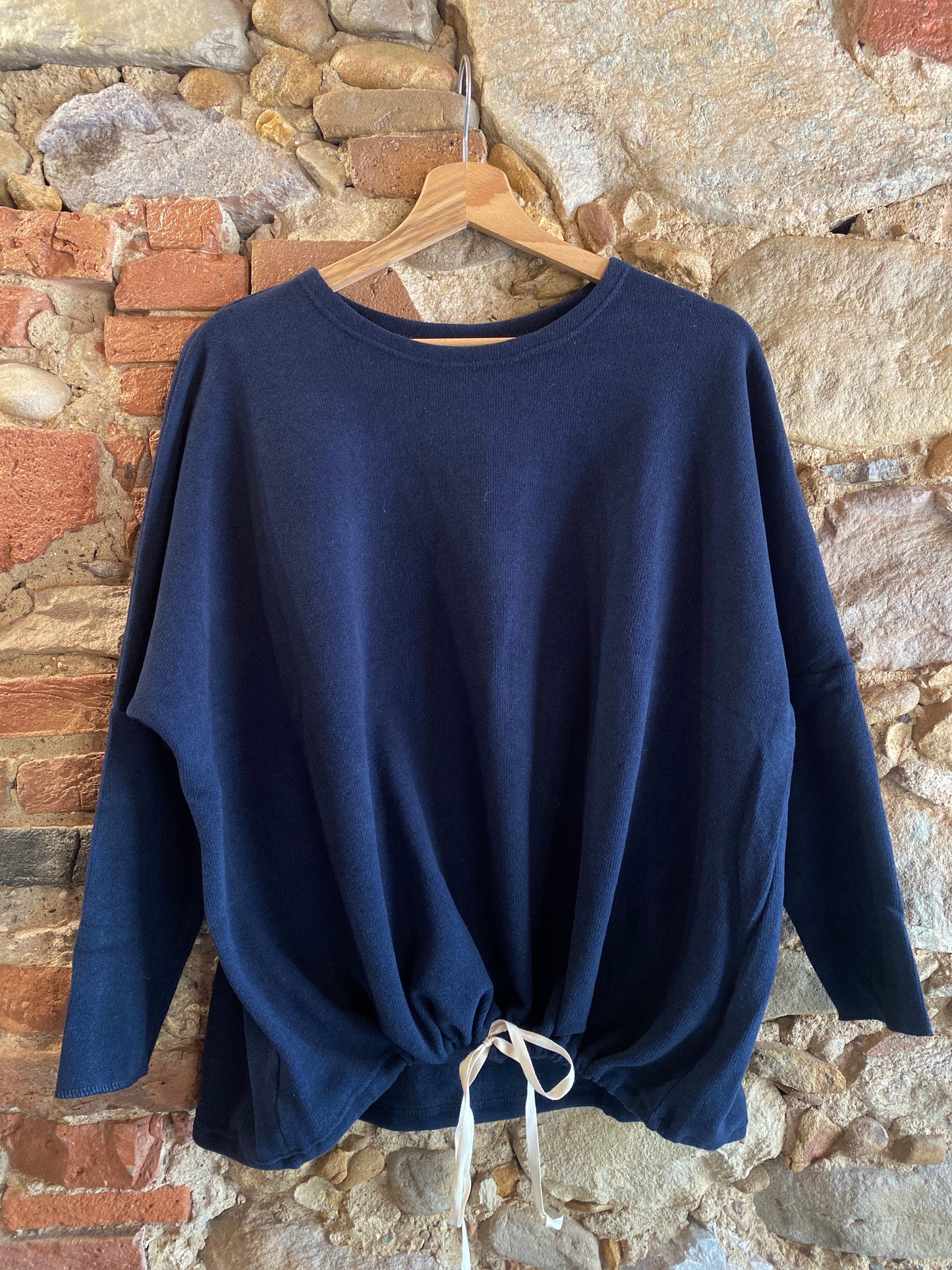 Felpa Pistillo blu navy