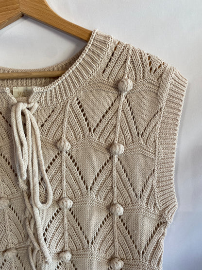 Gilet Teresa cipria