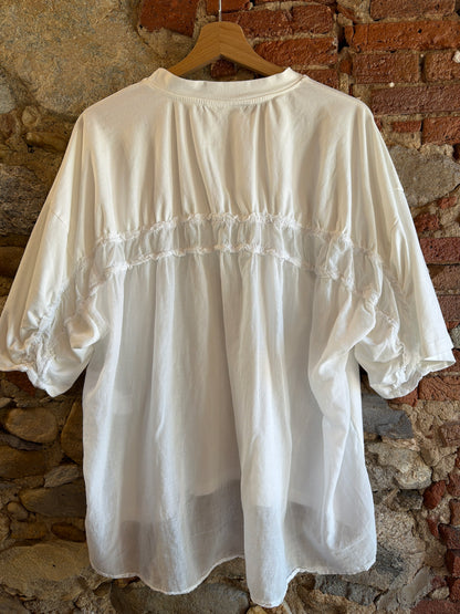 T-shirt Camille white