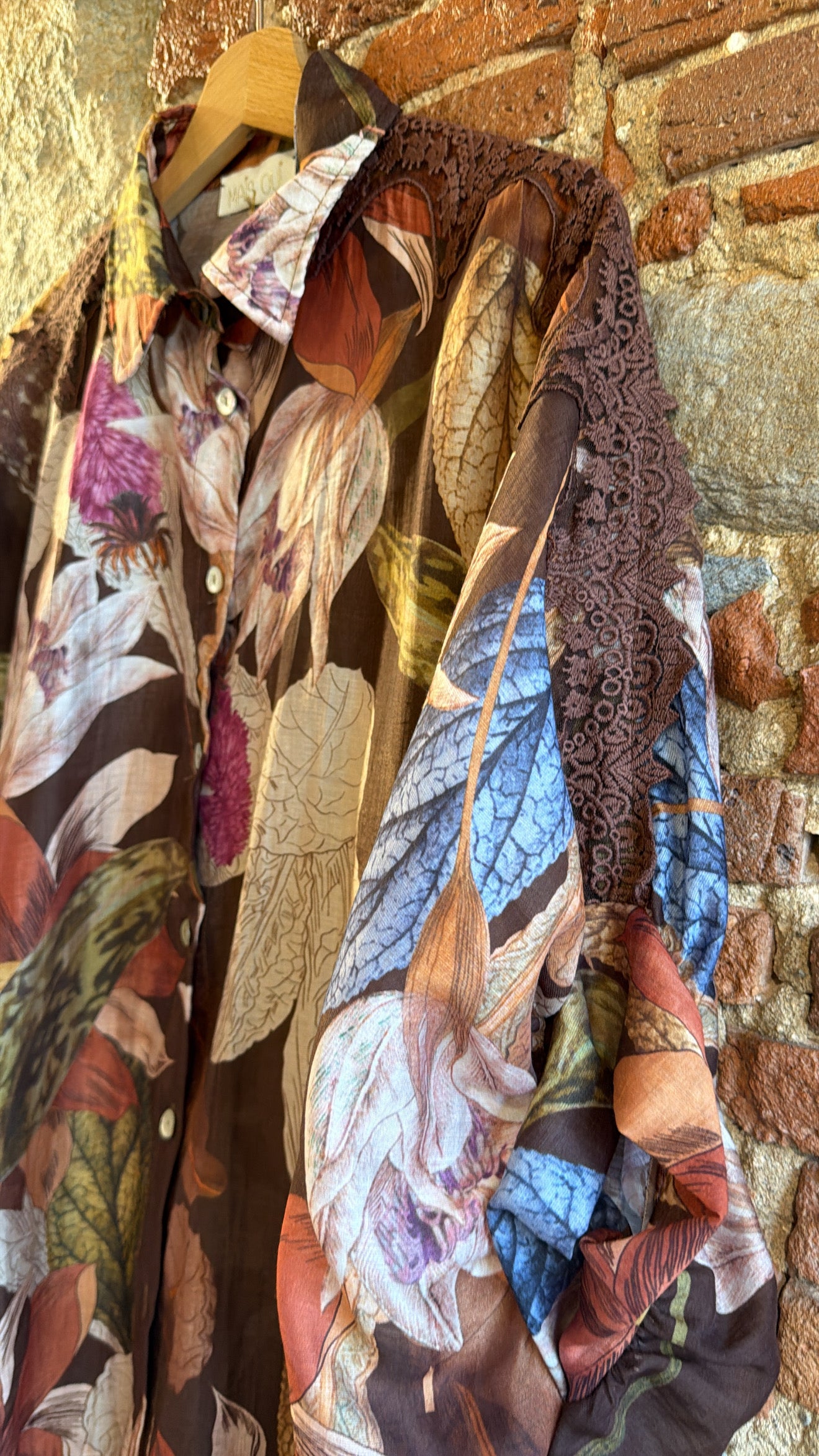 Camicia Iris brown
