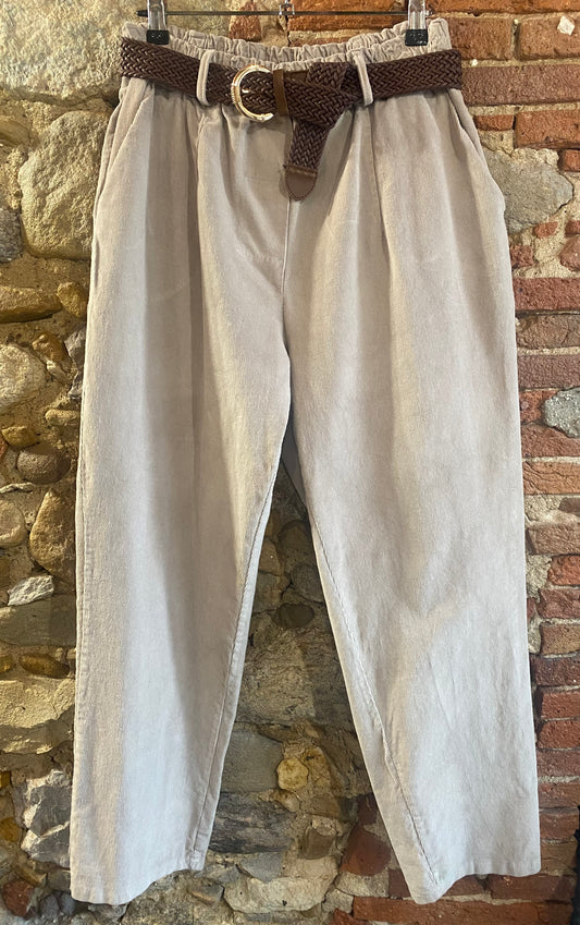 Pantalone Ettore sand