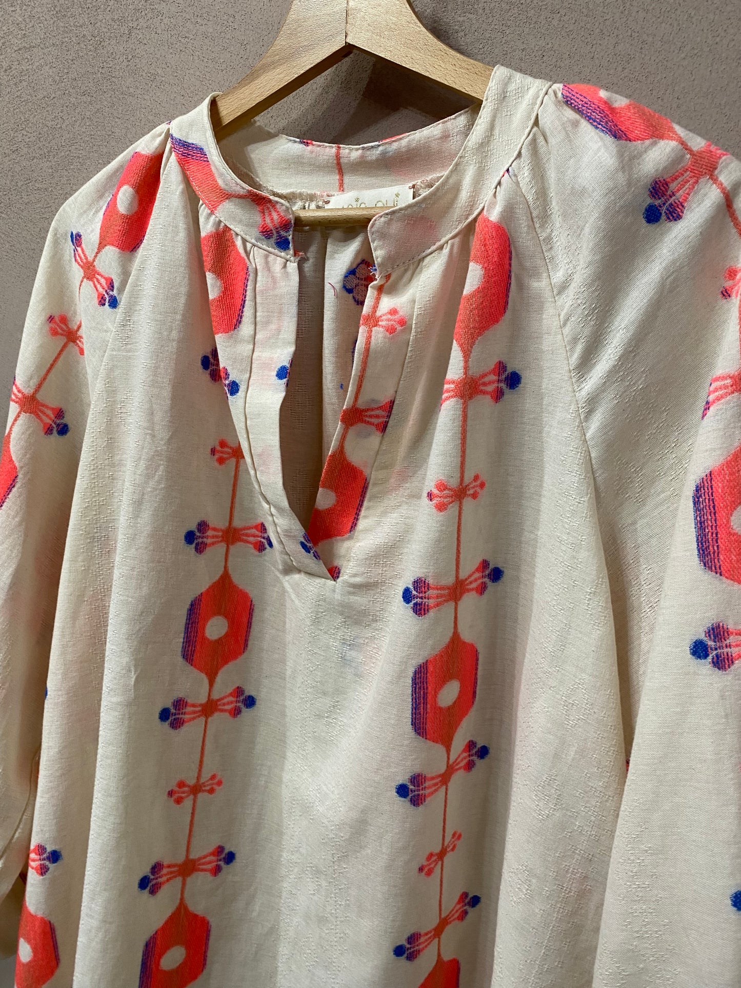 Completo Summer fluo in cotone dettagli fluo