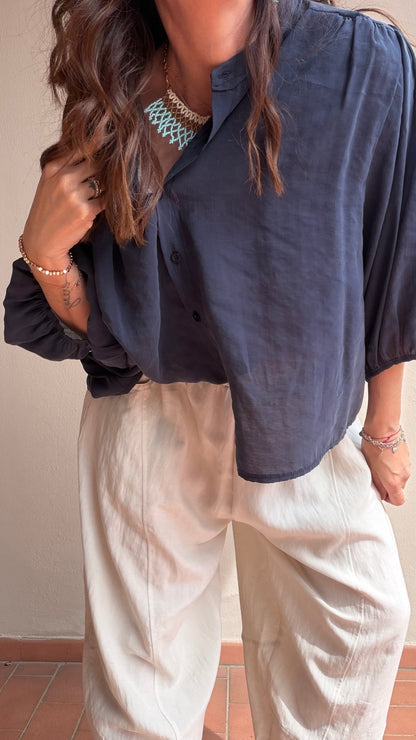 Camicia Delice blu