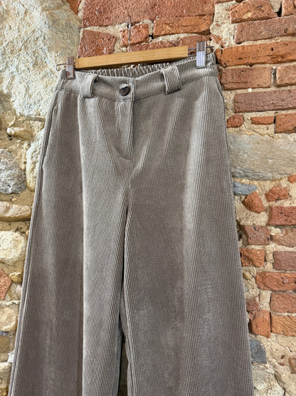 Pantalone Flow tortora