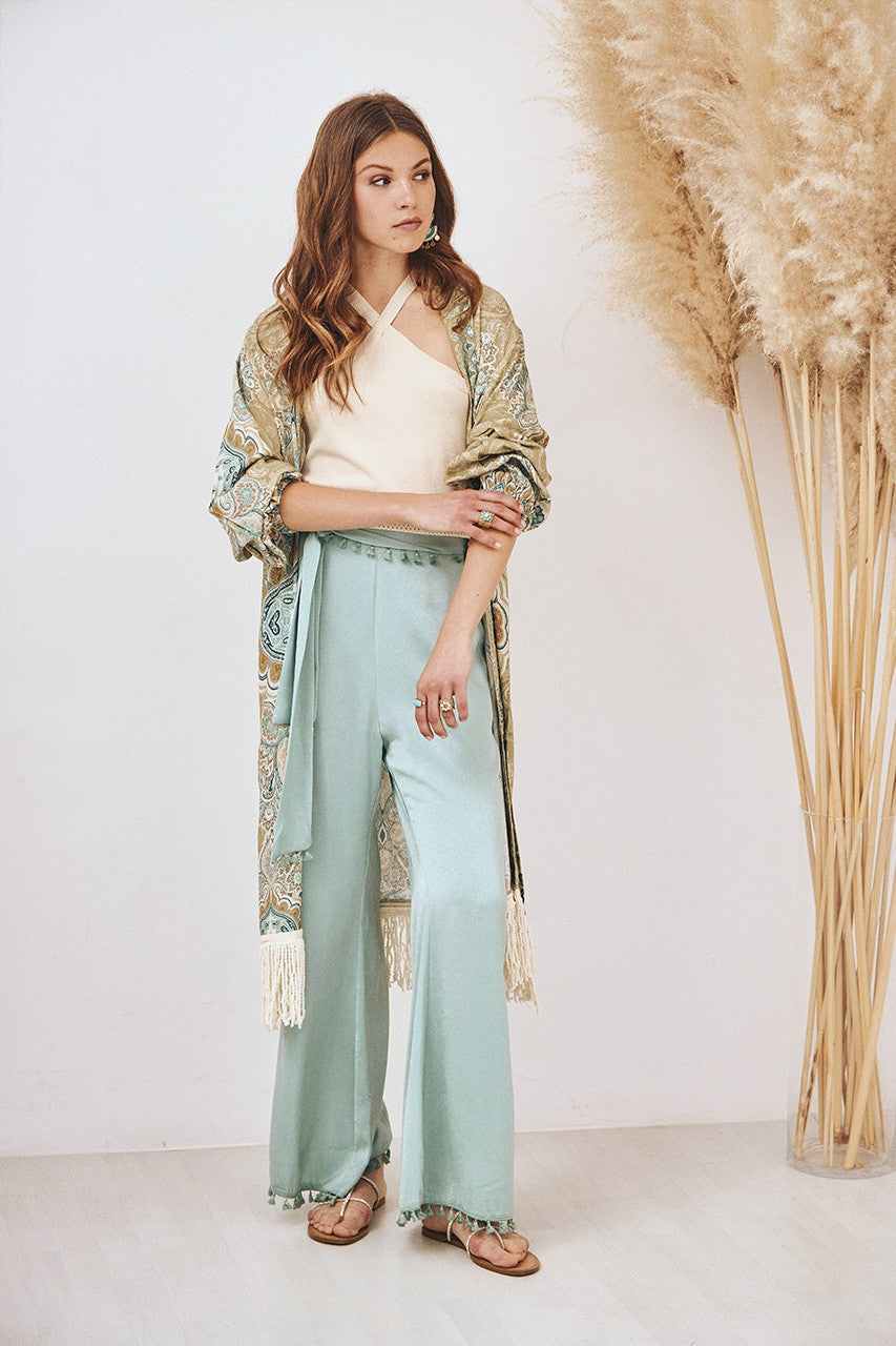 Pantalone Meru Turquoise