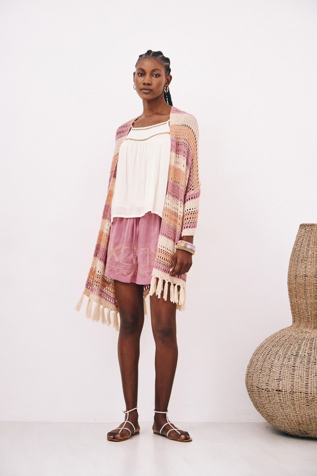 Shorts Saire rosa