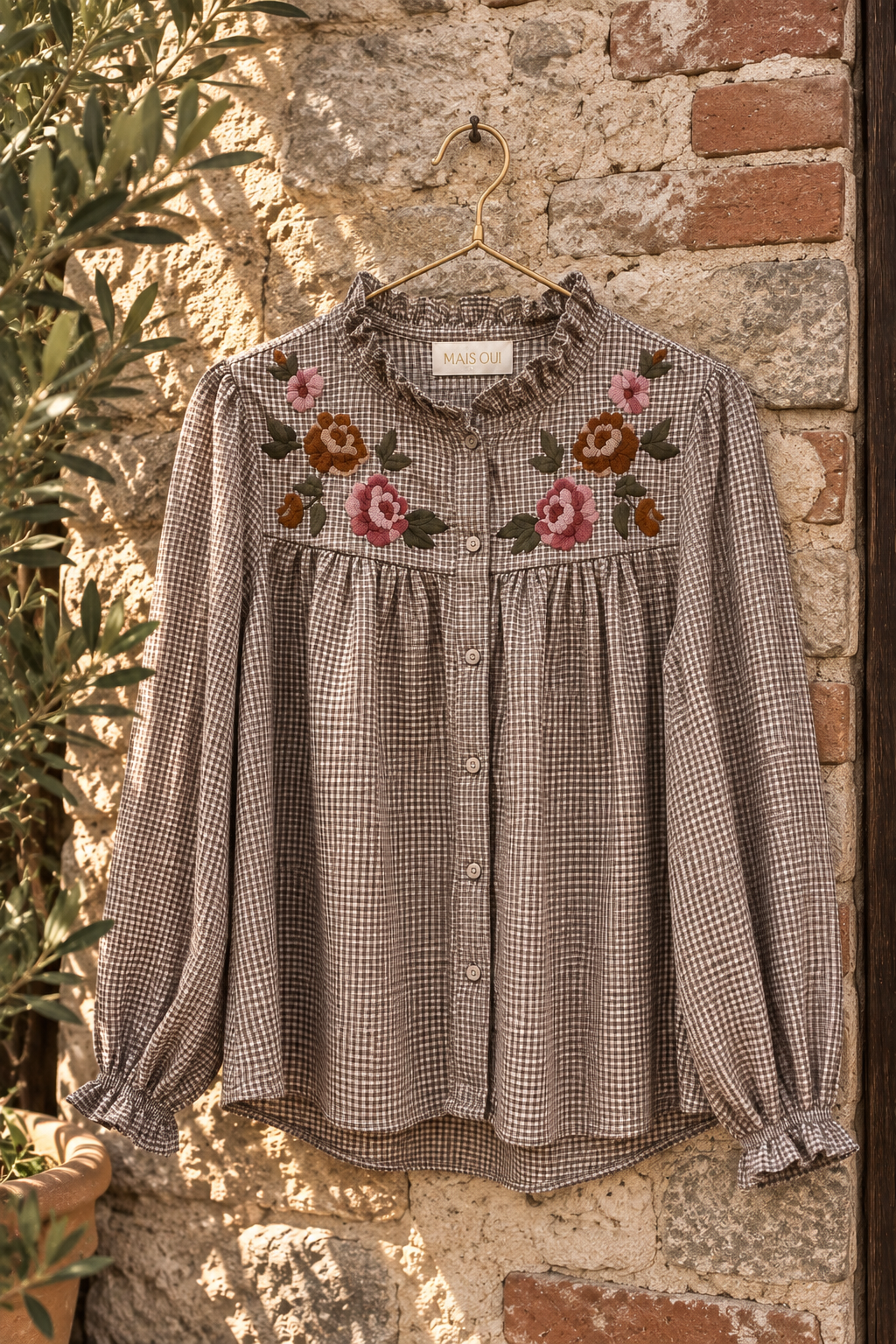 Camicia Rosemary choco
