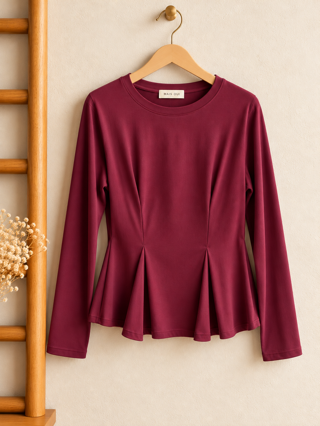 T-shirt Sara Burgundy