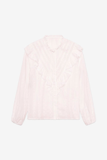 Camicia con volant